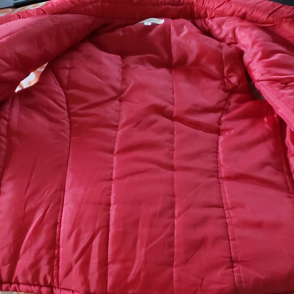 Travel Smith Beautiful Vibrant Red Puffer Vest Size M - Picture 6 of 7